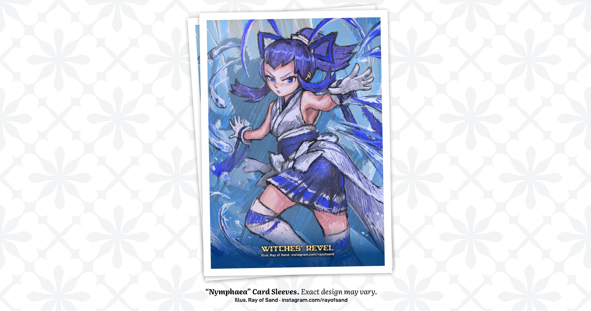 Card Sleeves: "Nymphaea"